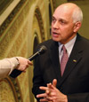 Iannuzzi speaks to media after Gov. Spitzer's State of the State address