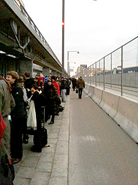long lines in Copenhagen