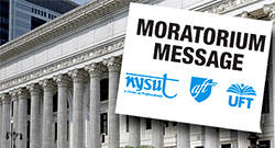 moratorium message