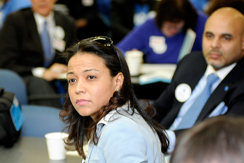 Luz C. Minaya of the United Federation of Teachers
