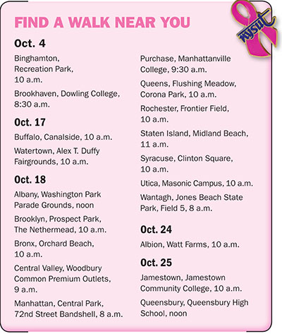 Making Strides 2015 dates and locations