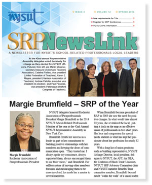 SRP Newslink - Spring 2014