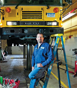 carthage bus mechanic among the best in nation school bus mechanic