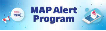 MAP Alert Homepage Banner