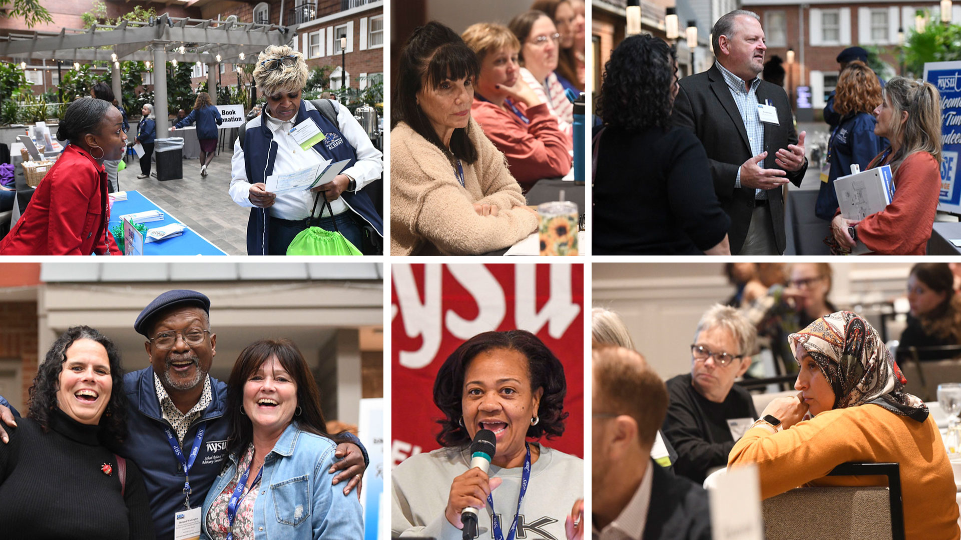 Photo collage from the 2024 SRP Leadership Conference