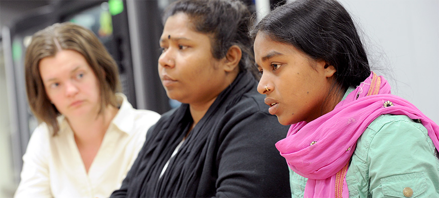 sweatshop survivor Sumi Abedin