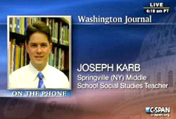 joe karb on c-span