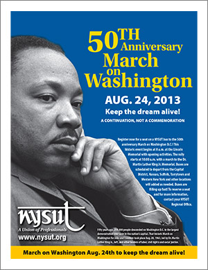 March on Washington poster