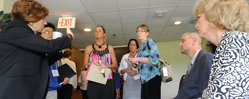 weingarten meets with teacher leaders