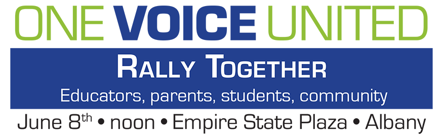 rally june 8 in albany for public education