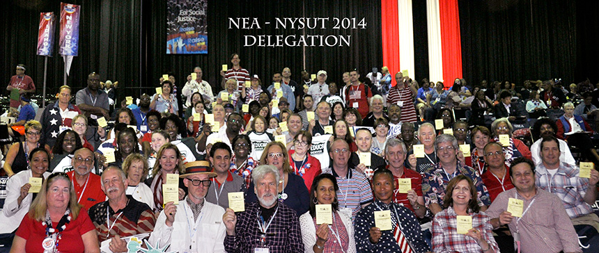 NYSUT nea delegation