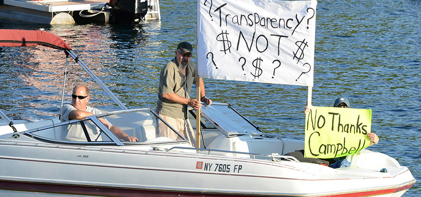 campbell brown protest