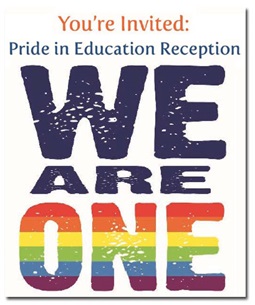 Pride in Education Receptions