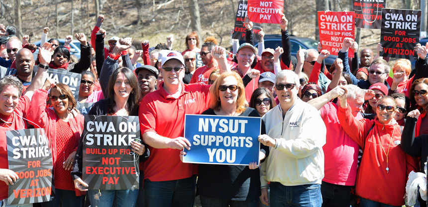 verizon strike