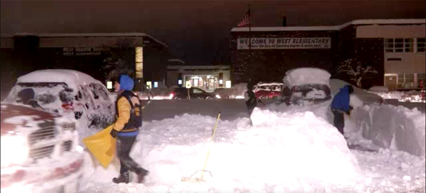 west seneca snowstorm