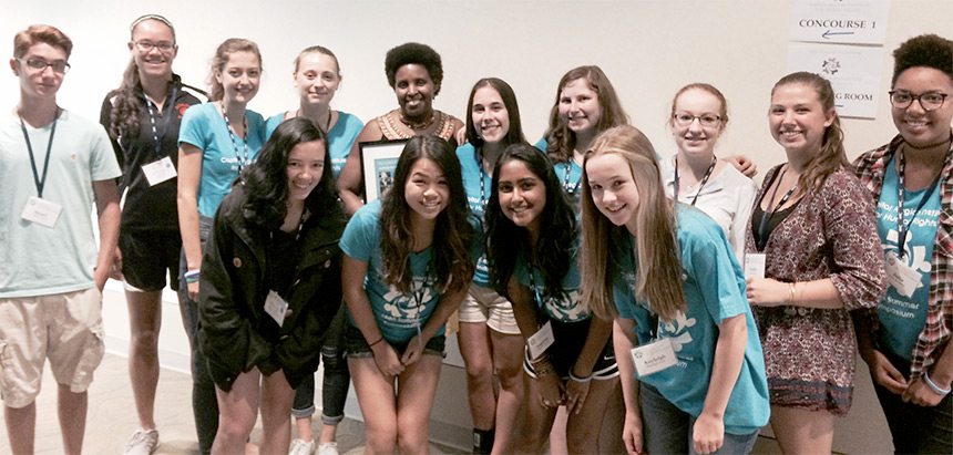 Human Rights Students Teachers, students focus on human rights throughout summer
