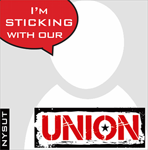 i'm sticking with our union