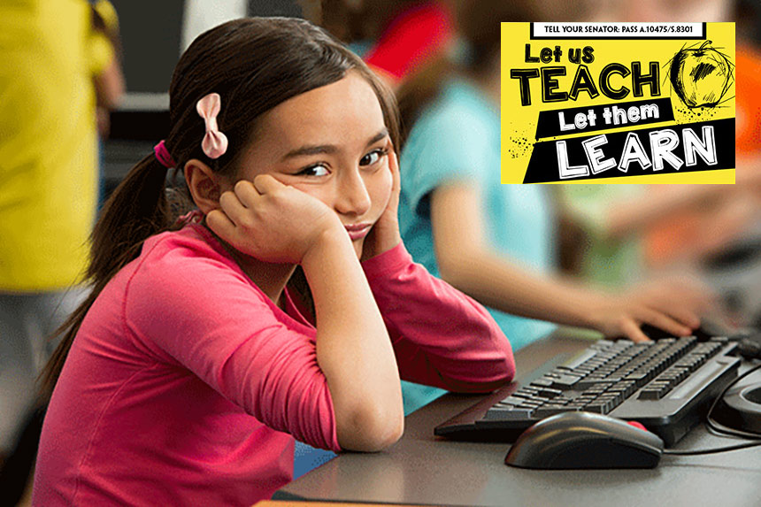 let us teach, let them learn