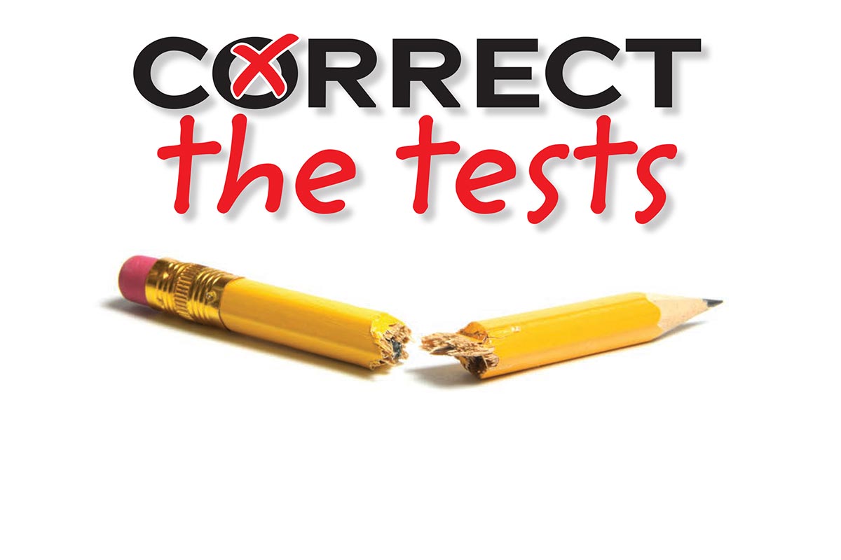 correct the tests