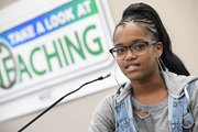 Alyssa Martinez, a junior at Gorton High School, said the event was inspiring and suggested extending the idea to offer sessions on becoming a special education teacher, or other subject areas.