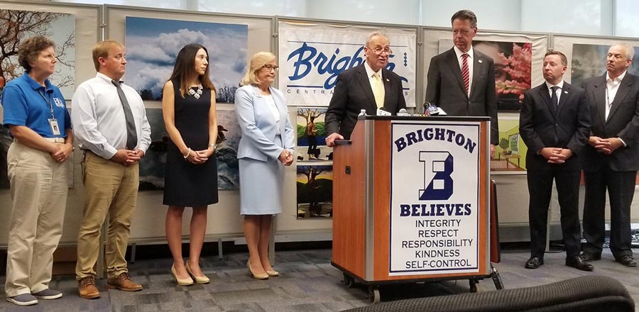 schumer press conference