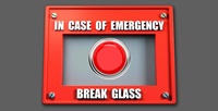 break glass in case of emergency
