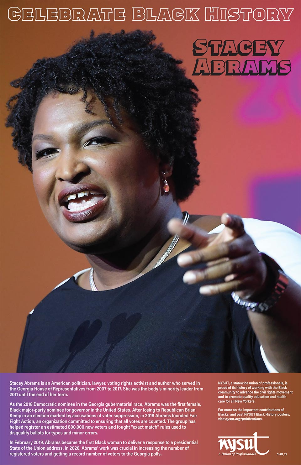 stacey abrams poster