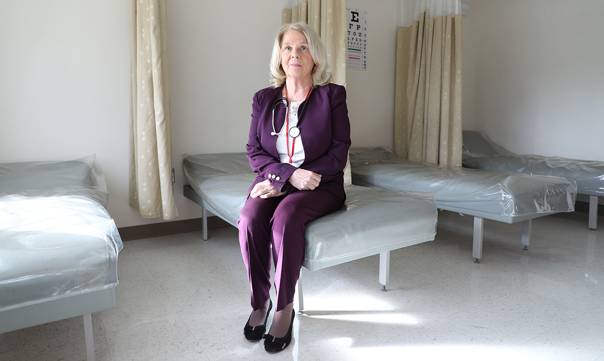 Carol Werblin, president of the Niskayuna Nurses Association