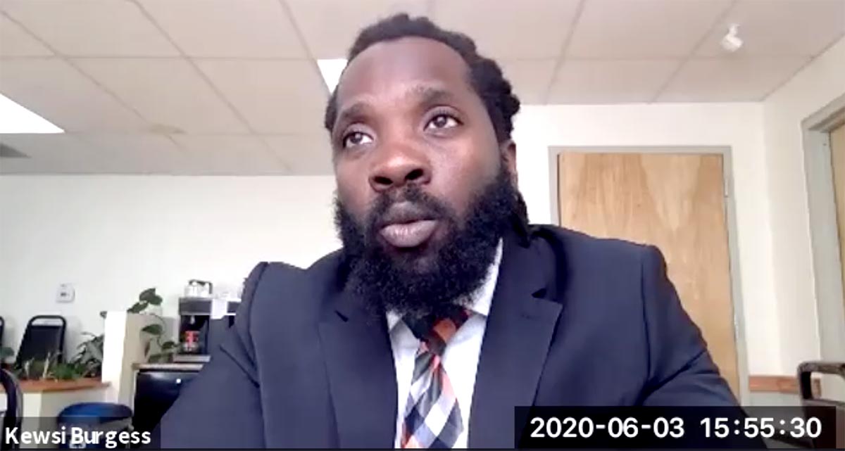 Sixth grade teacher Kewsi Burgess is a member of the Albany Public School Teachers Association.