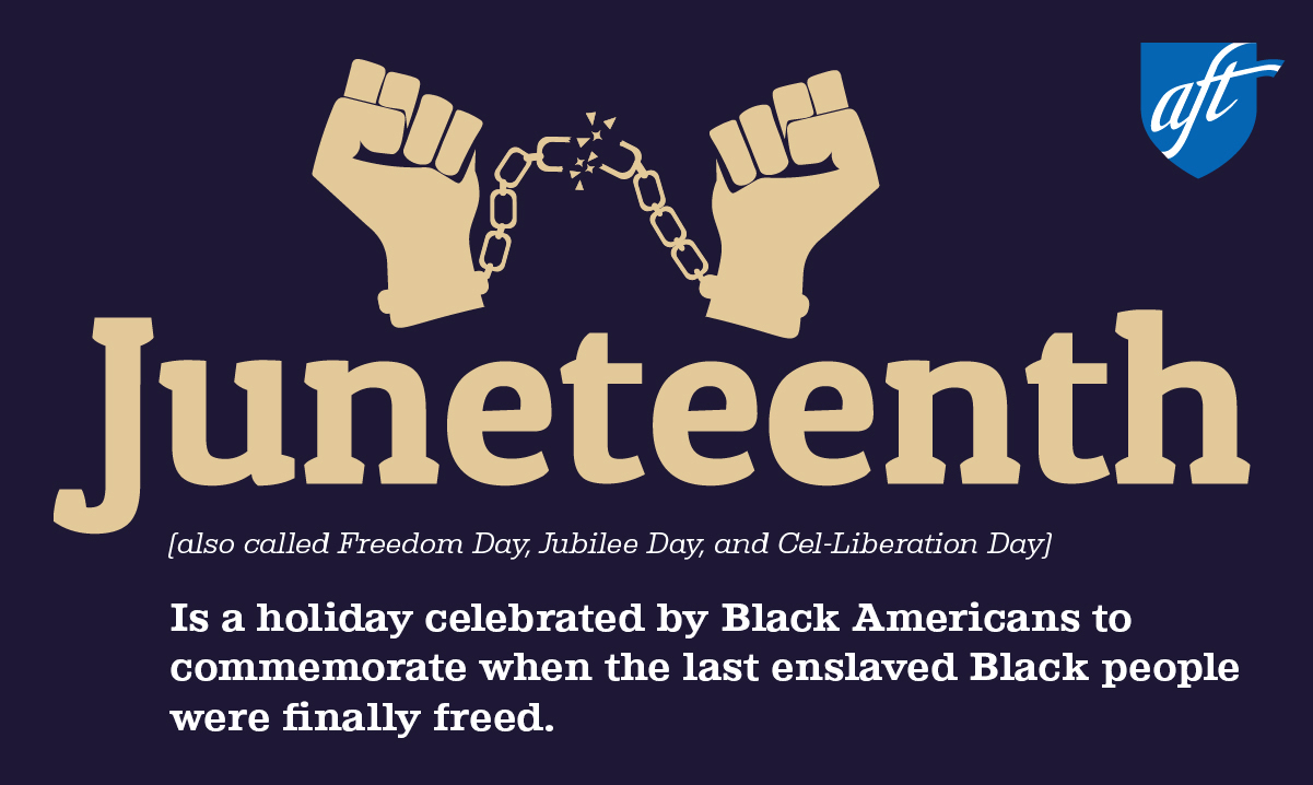 What Day Is Juneteenth Federal Holiday 2022