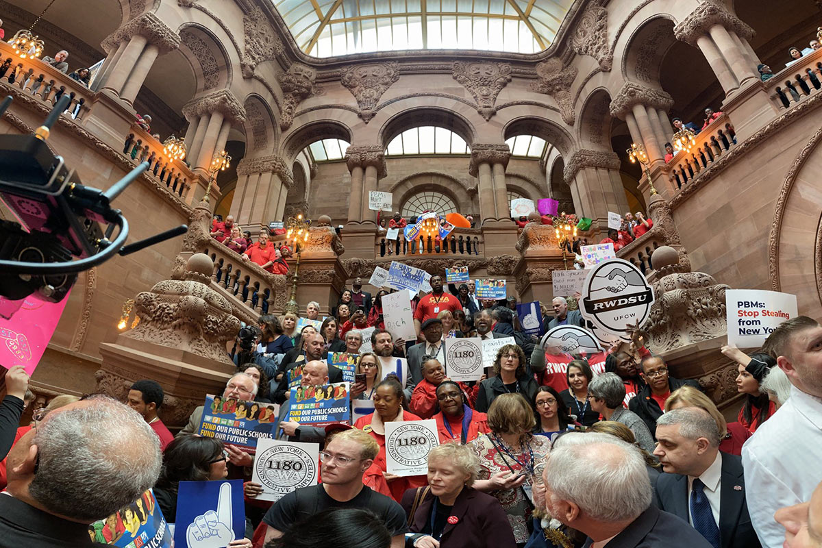 rally at the capitol