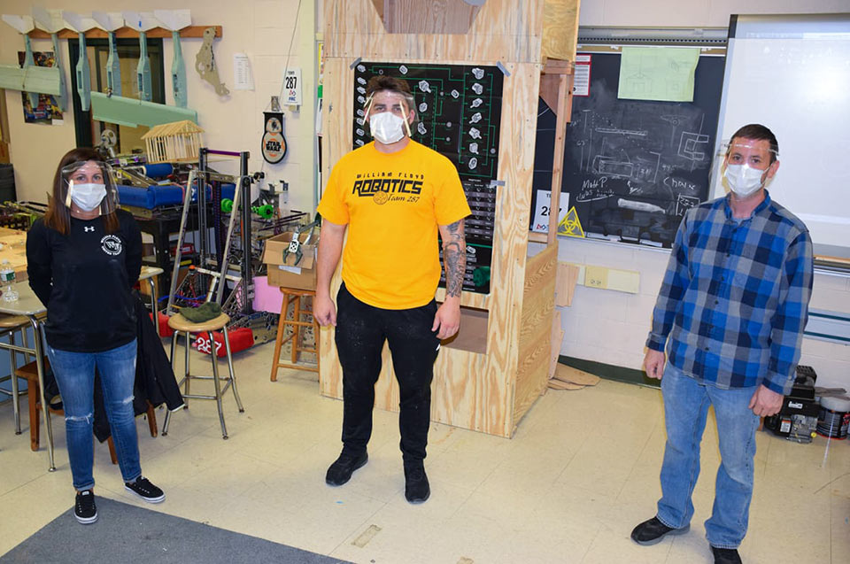 william floyd face shields