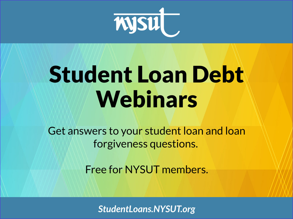 student loan webinars