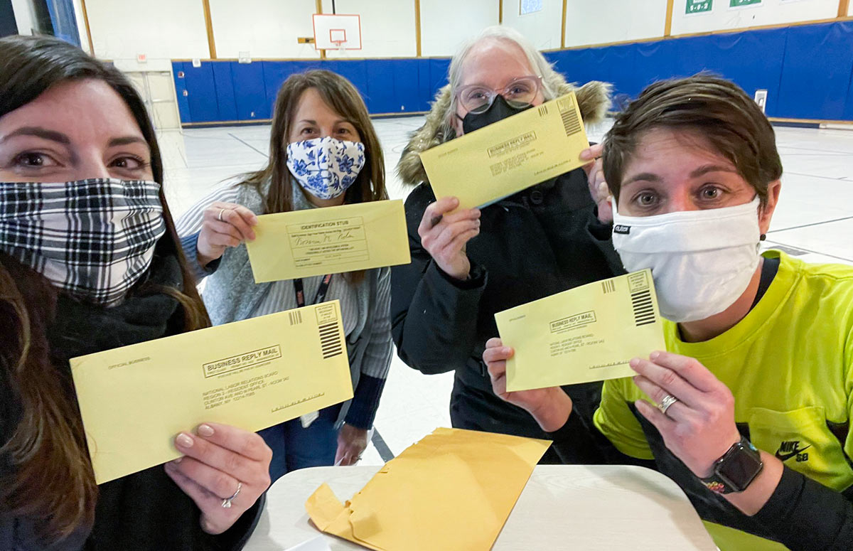 Robert C. Parker School educators vote to unionize, join NYSUT