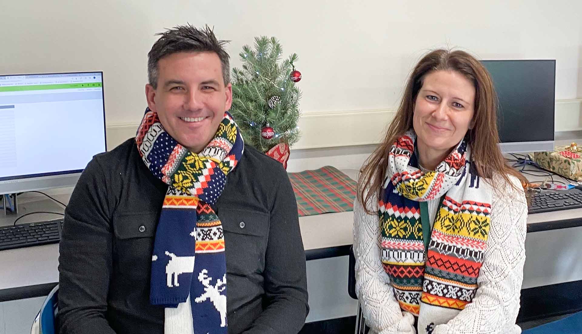 Valley Stream TA members Joe Powers and Nicole Ryan have seen five students attain the rare achievement of scoring perfect 5s on their AP Capstone assessments.