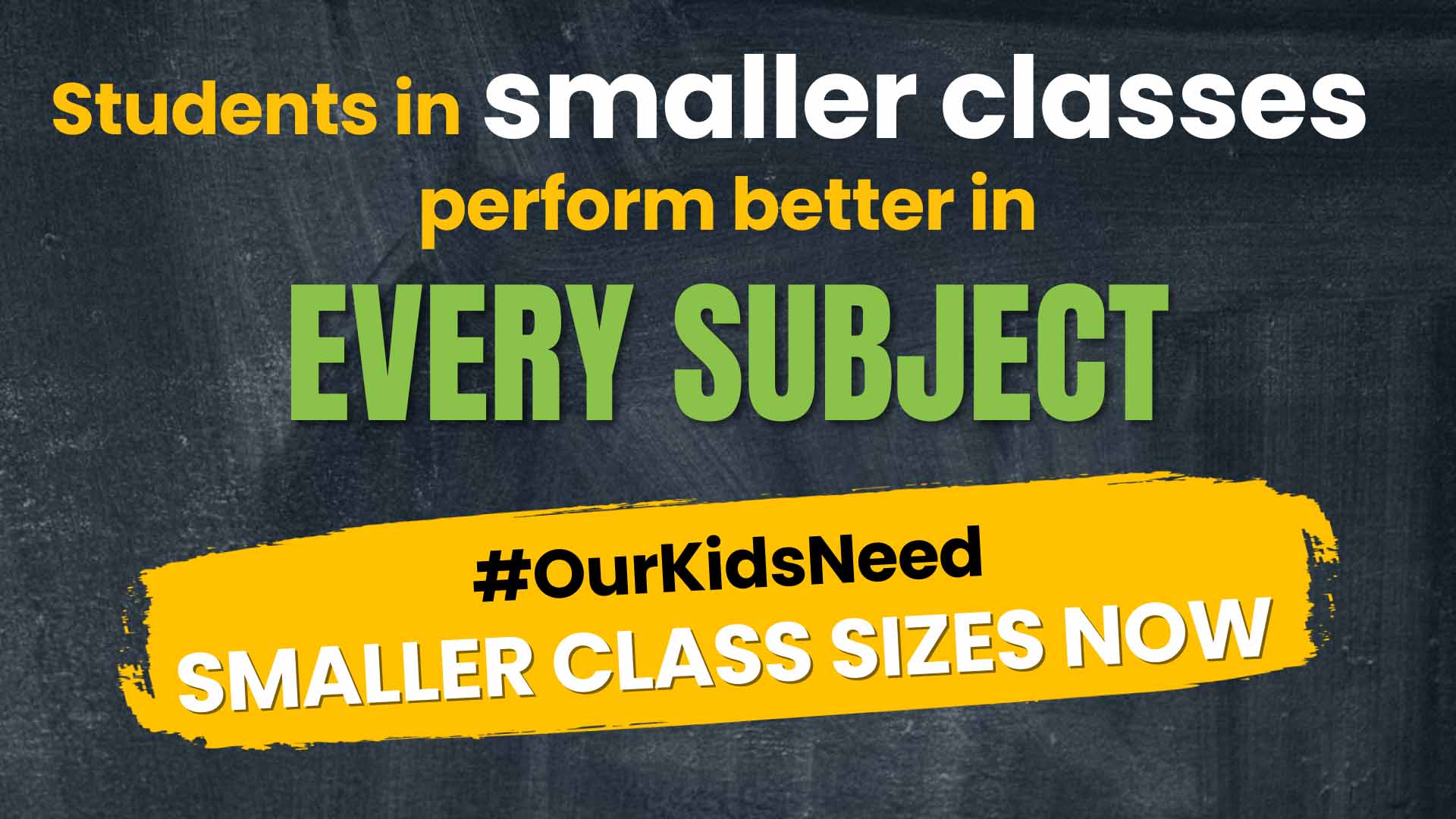 smaller class sizes