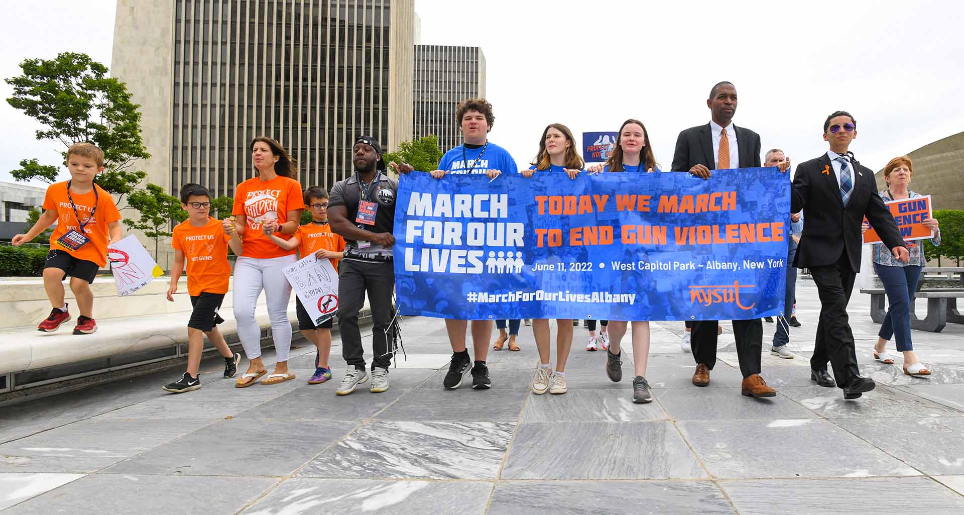 Rallies push for action to end gun violence