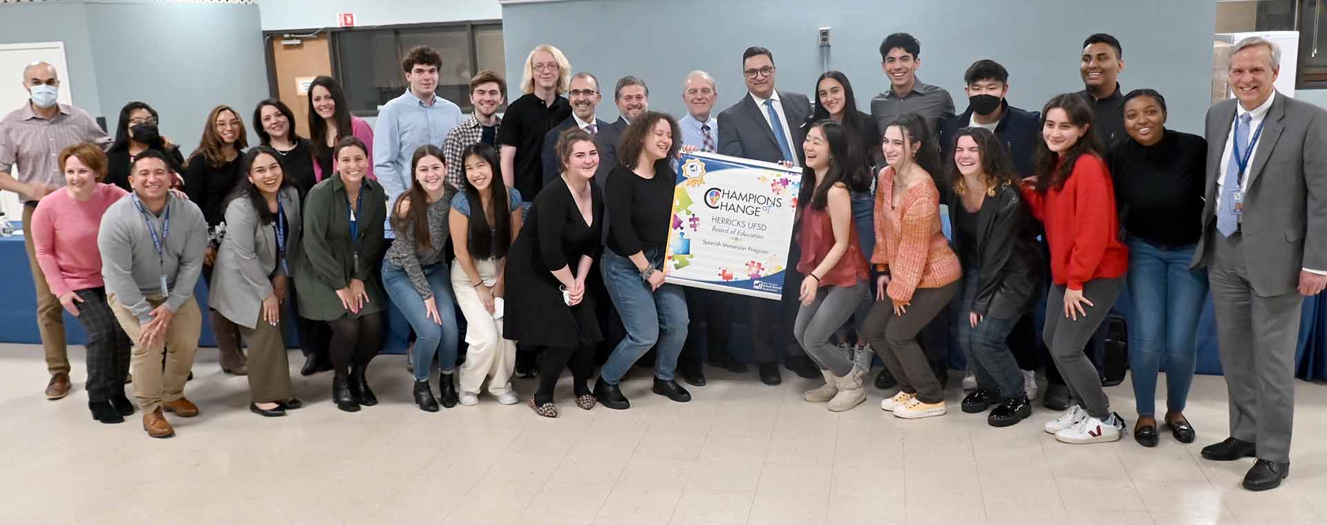 herricks students and educators