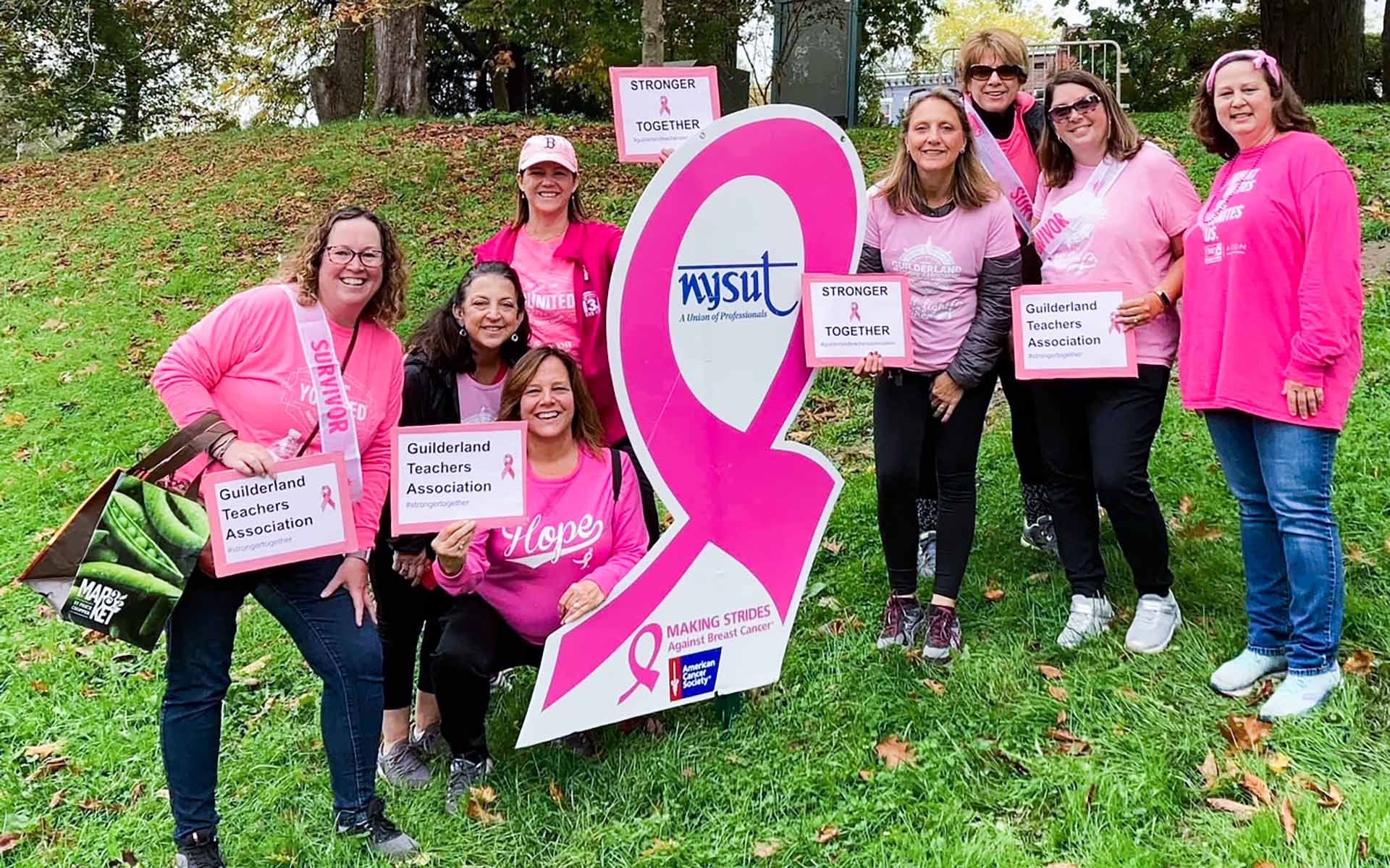 MAKING STRIDES: Union marks 20 years in fight against breast cancer