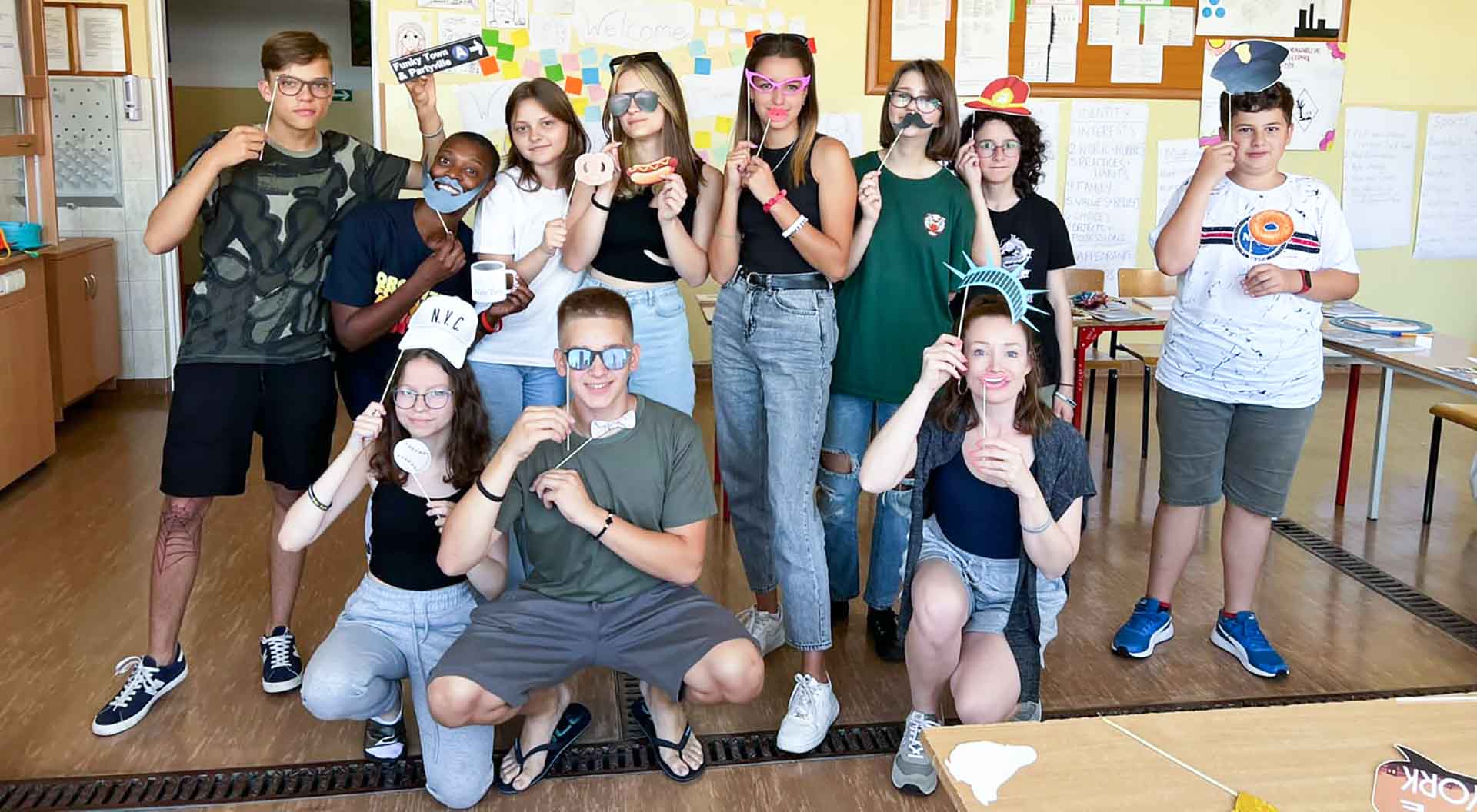 Poland and Ukraine students