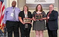 Bethlehem Central School District bus driver Danika Raup and bus attendant Annette Moak have been named School Bus Driver and Attendant Team of the Year by the New York Association for Pupil Transportation (NYAPT)