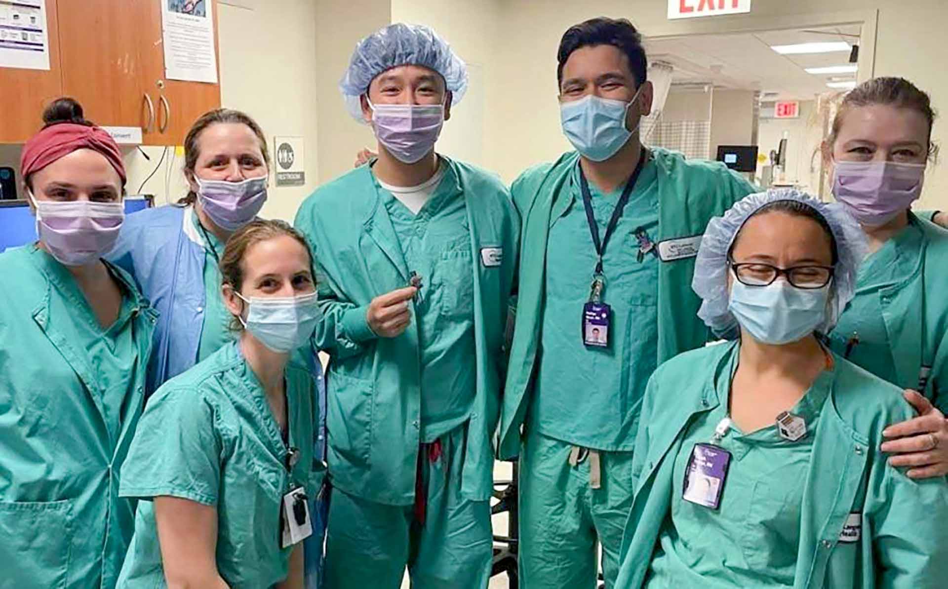 NYU Langone Hospital - Brooklyn nurses mark their latest contract ratification, which includes safe staffing provisions. The union is doing its part to hold the hospital to the agreement, filing a record-setting 900 grievances when safe staffing levels were violated this past year. 