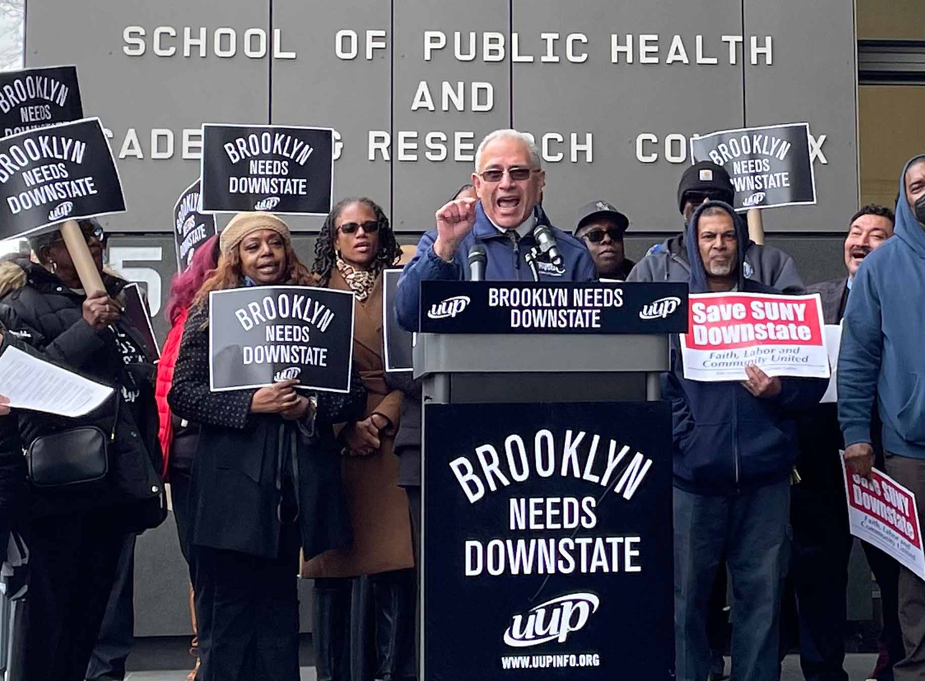 suny downstate rally