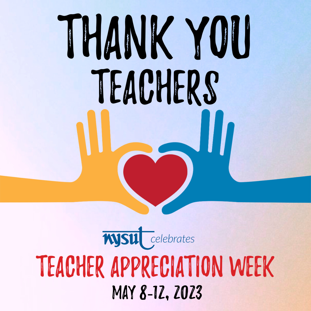 Celebrate Teacher Appreciation Week May 8-12