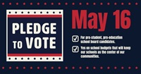 pledge to vote