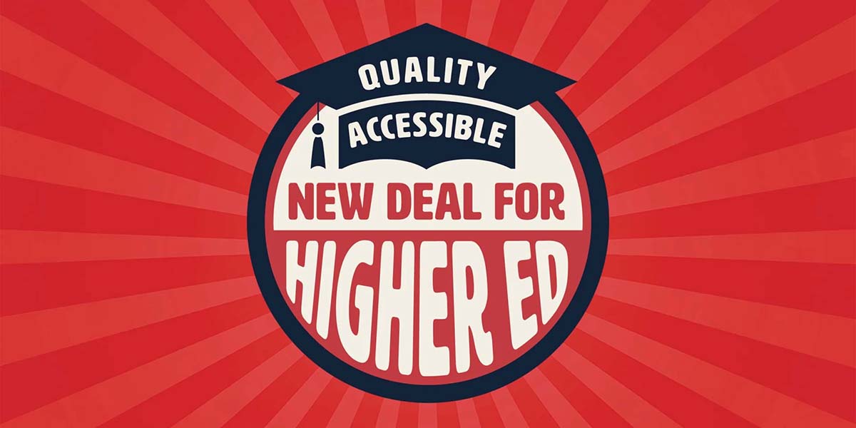 new deal for higher ed