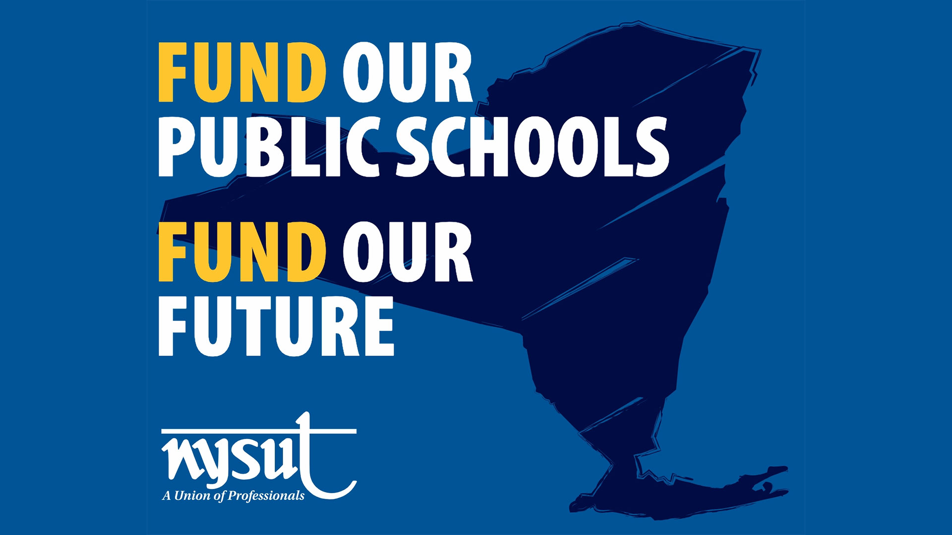 NYSUT is pushing back against proposed school funding cuts. 