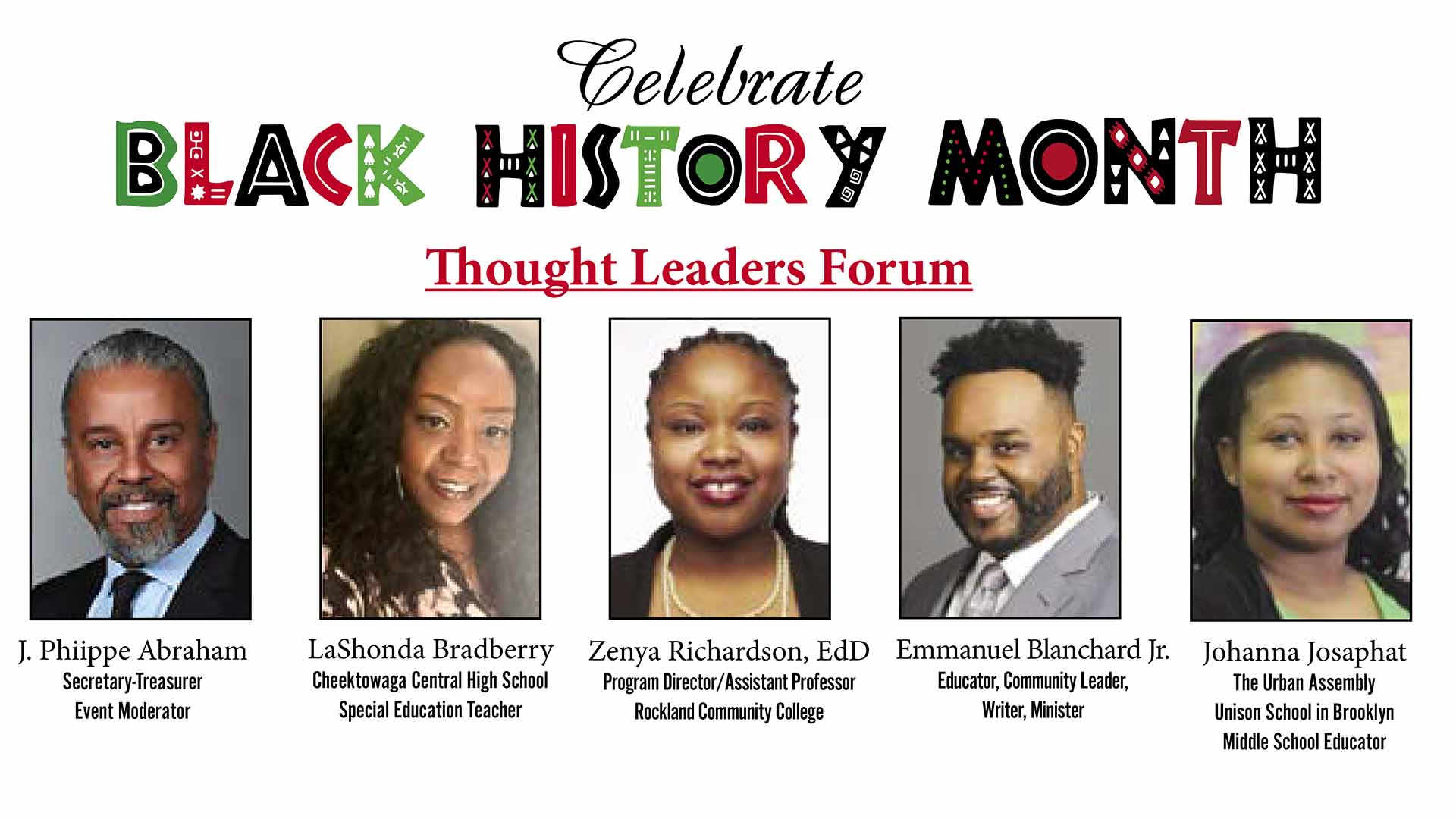 black history month event