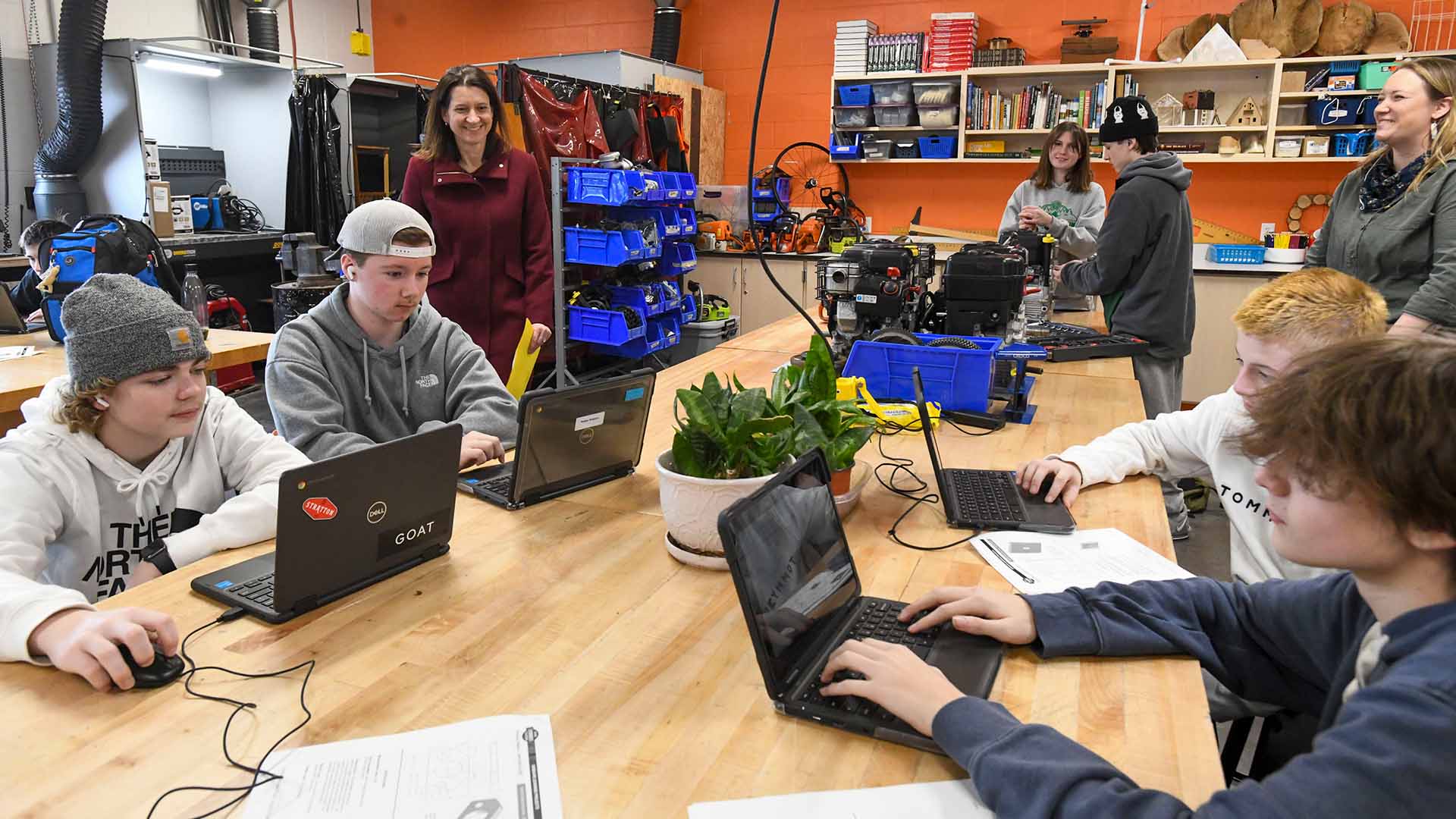 schuylerville school visit
