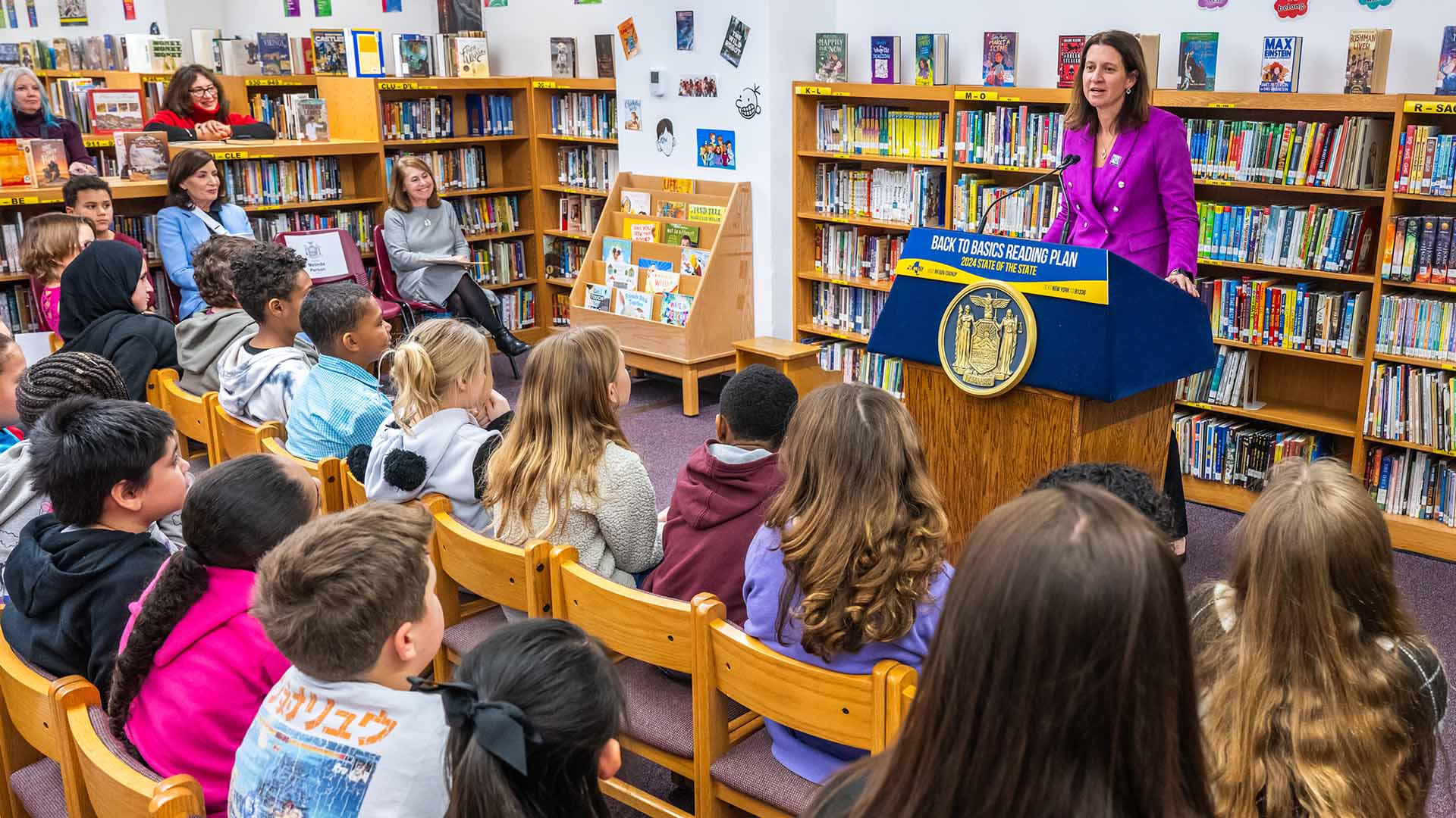 melinda person at watervliet event